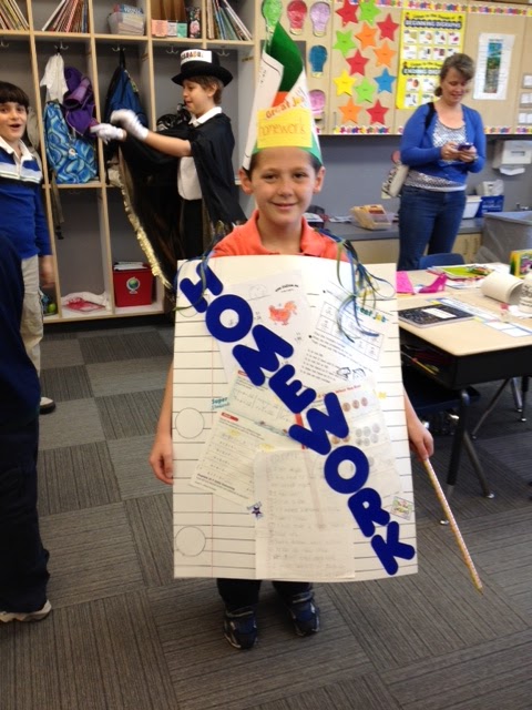 Mrs. Elliott's Second Grade Class: Vocabulary Parade Costumes