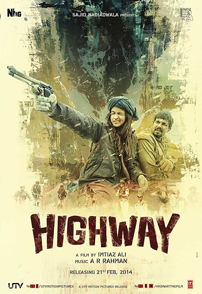 Highway 2014 Hindi Movie 800MB BluRay ESub Download