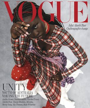 Download free Vogue Australia – August 2020 magazine Adut Akech cover issue in pdf