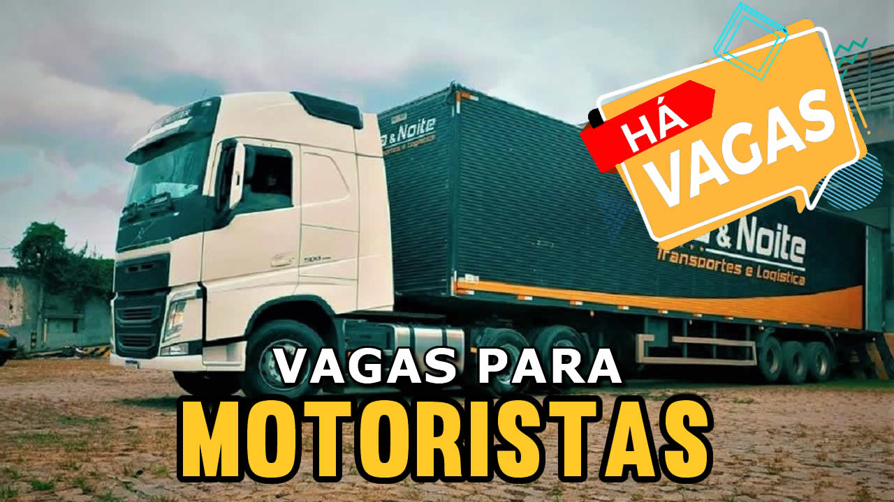 vaga para motorista