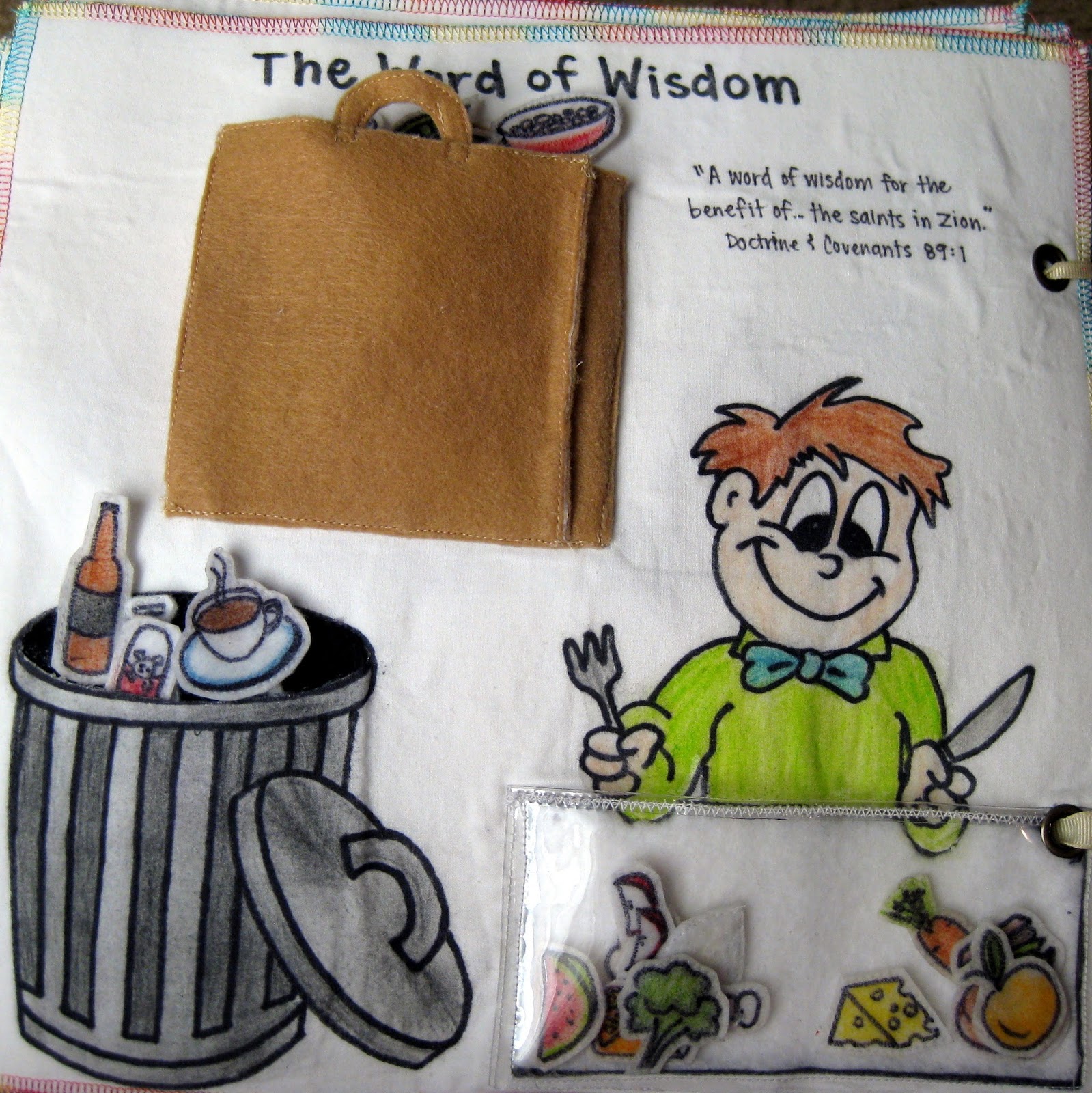Christensen Manor: LDS Quiet Book Pages