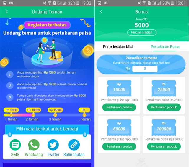DanaBonus, Aplikasi Penghasil Pulsa Paling Cepat Terbaru 2020