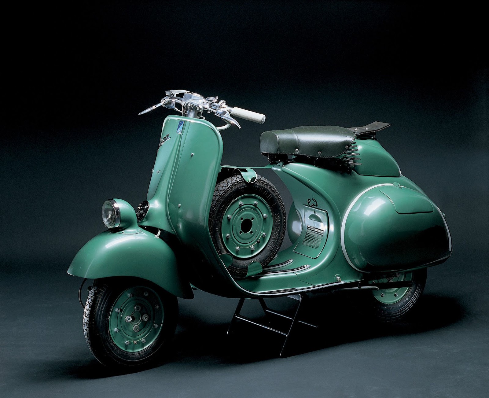 Legendary Vespa Sei Giorni racing scooter