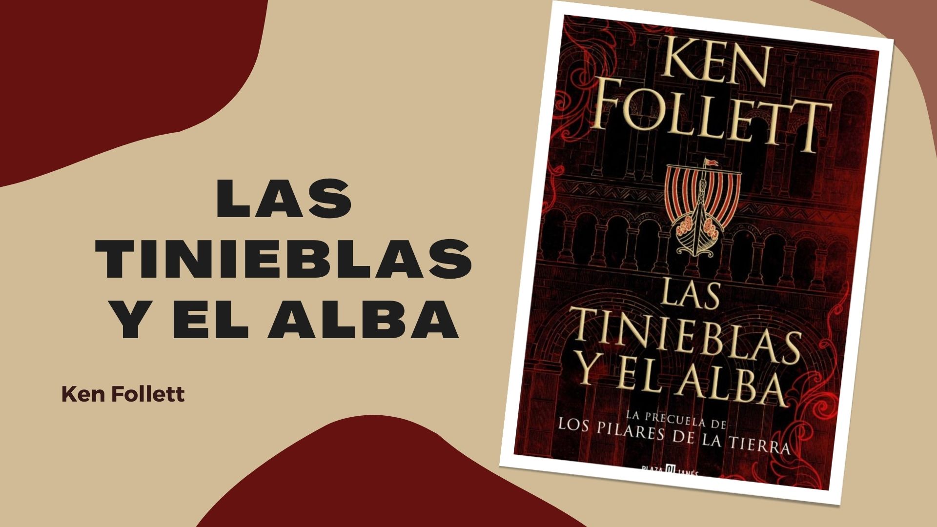 Ken Follett - ¿Quieres descubrir los secretos de la portada en español de  LAS TINIEBLAS Y EL ALBA? Hoy la desmenuzamos para ti.