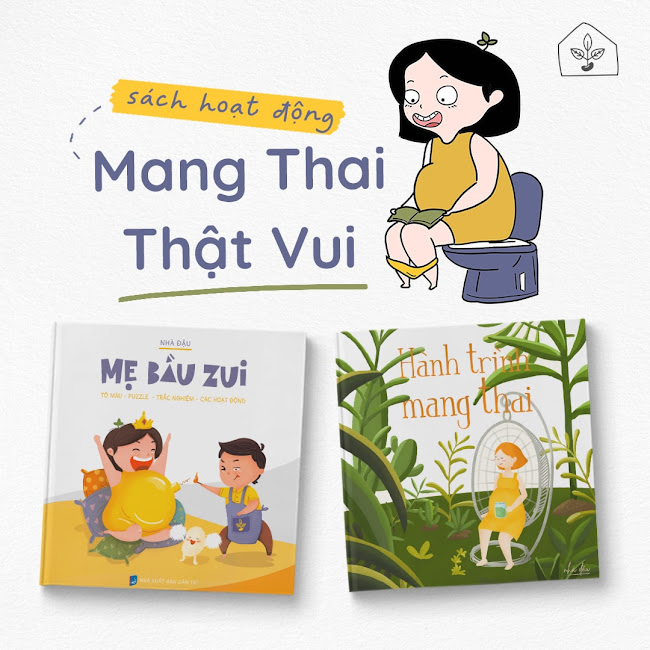 [A116] Activity book: Combo sách thai giáo số 1 cho Bà Bầu