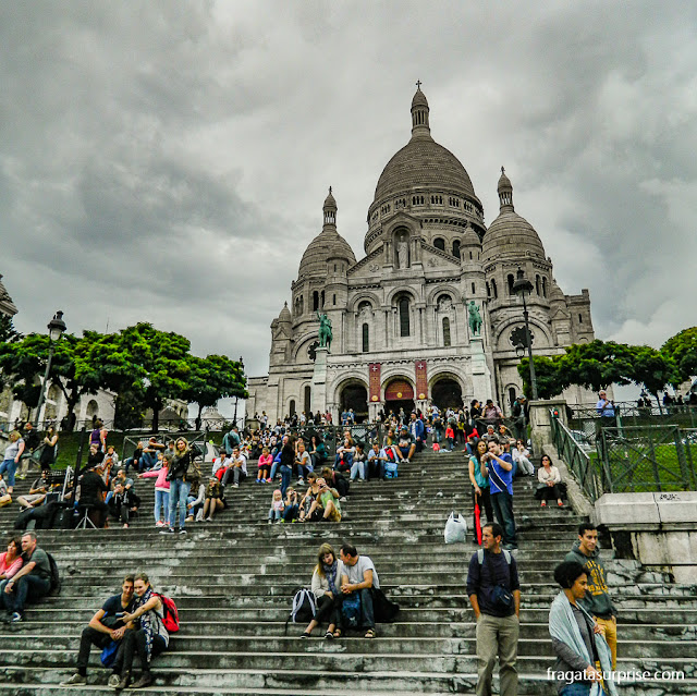 Basílica de Sacre Coeur, Montmartre, Paris