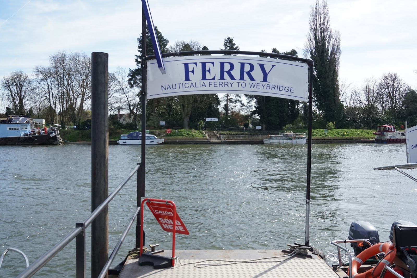Captain JP's log The Ferries of London Shepperton to Weybridge Ferry