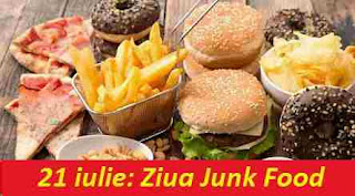 21 iulie: Ziua Junk Food
