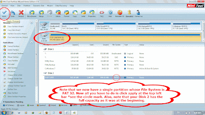 Final SD Card Partition after removing your sd-ext partition