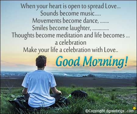 good morning messages for special someone