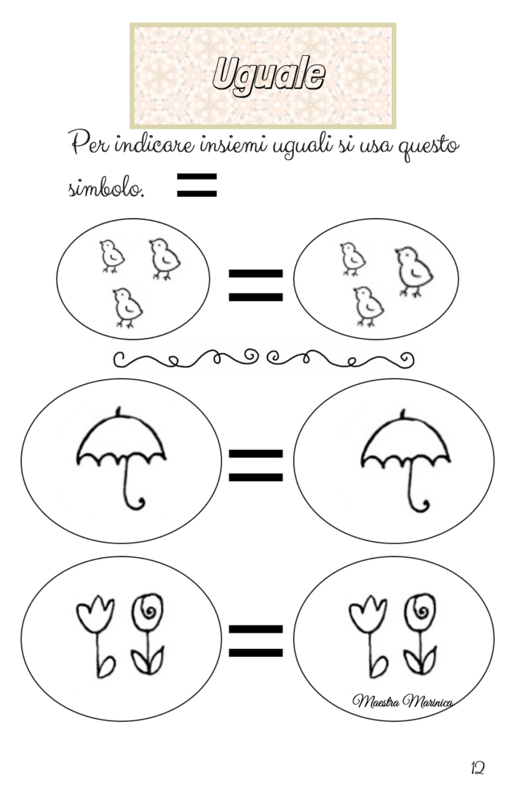 Maestra Marinica Progetto Insiemistica Semplicemente Matematica