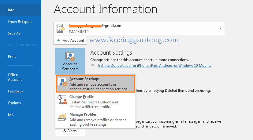 setting up gmail in outlook 2016 setting up gmail in outlook 2016