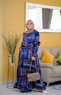 Asyifa Dress by Restu Mandeh - jual baju muslim tangan pertama, distributor baju muslim surabaya