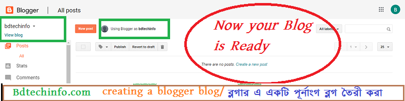 blogspot blog, creating a blogger blog.