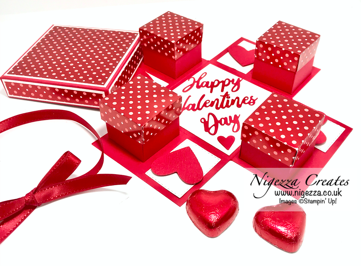 Nigezza Creates: Explosion Gift Box Revealing 4 Hidden Lidded Boxes