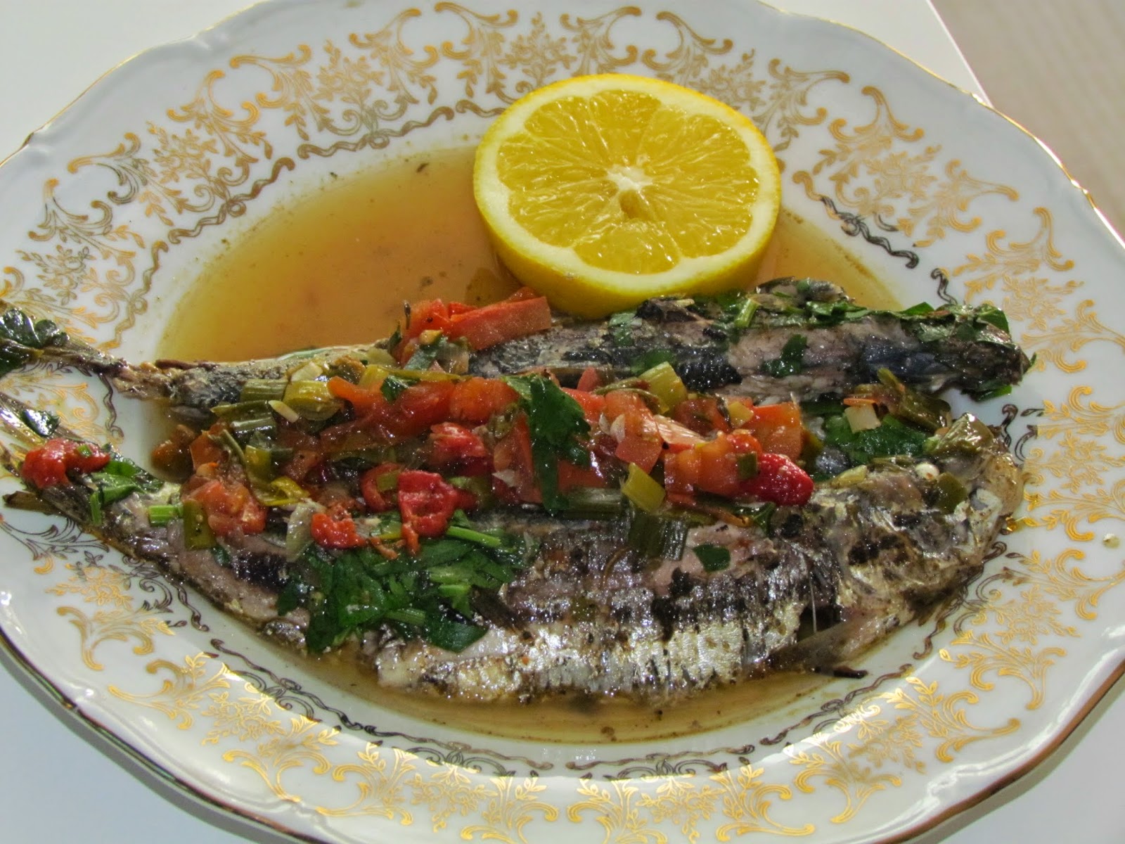 Saramura de sardine / Marinated sardines