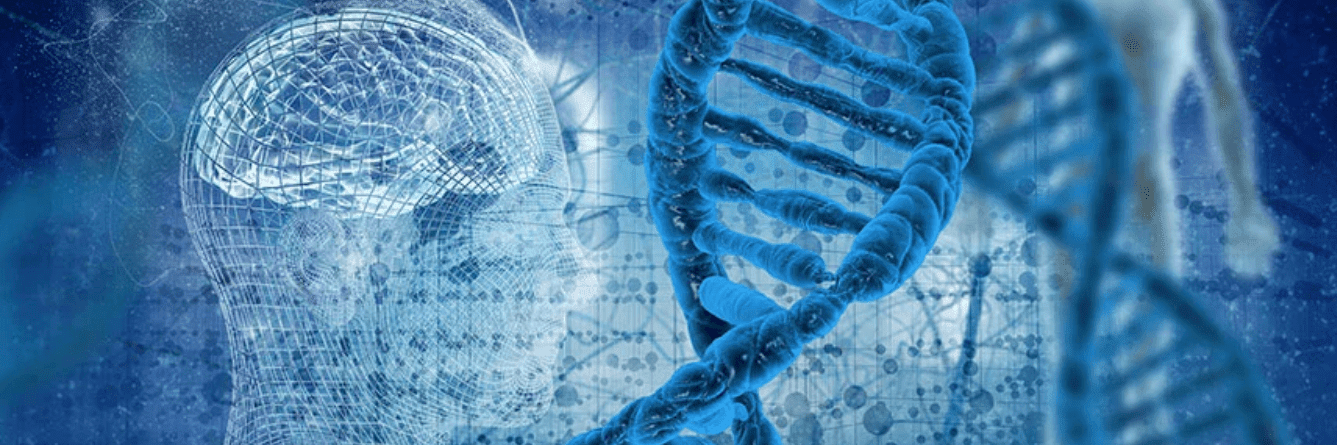 днк абстракция.