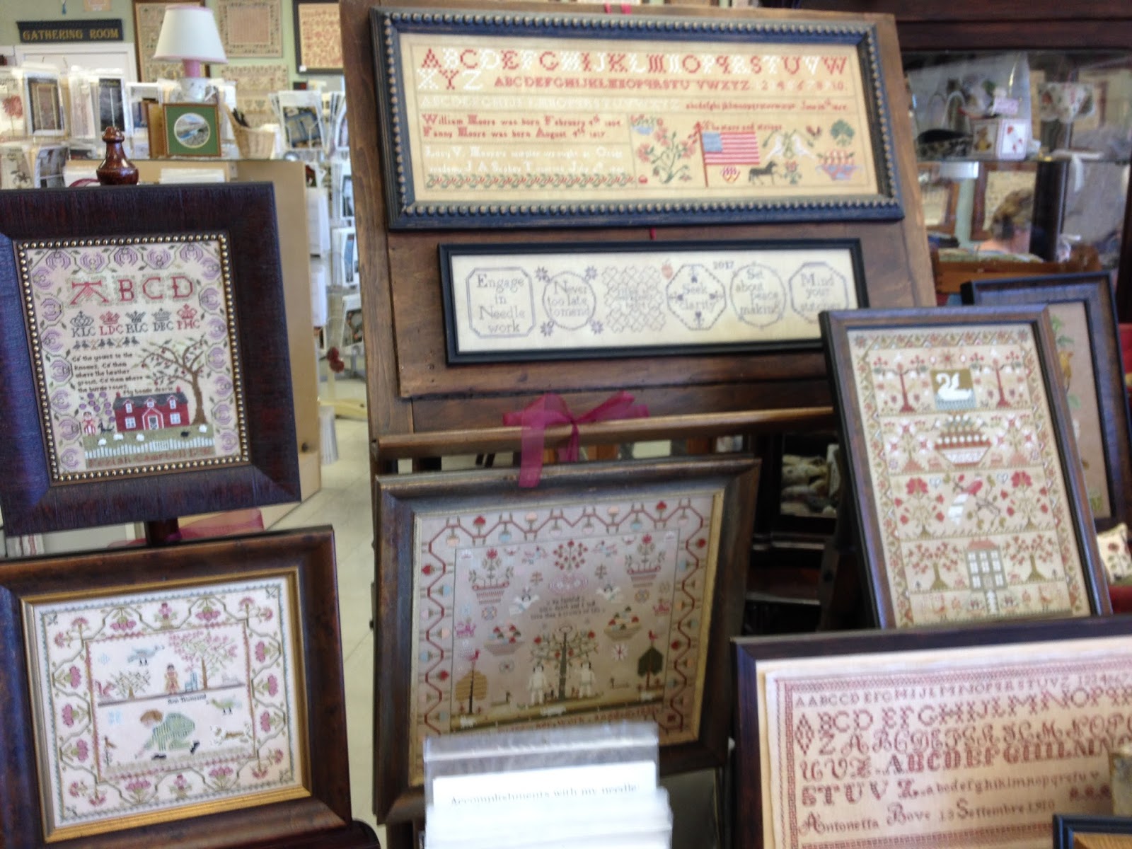 Winding Vine Wanderings Bucket List Stop 2Attic Needlework