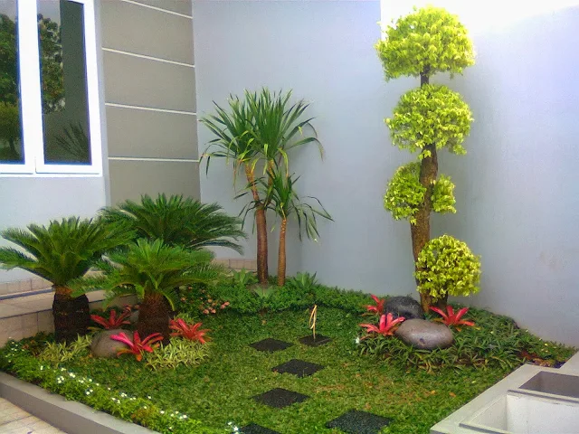 Cara Membuat Taman Depan Rumah Dengan Lahan Sempit