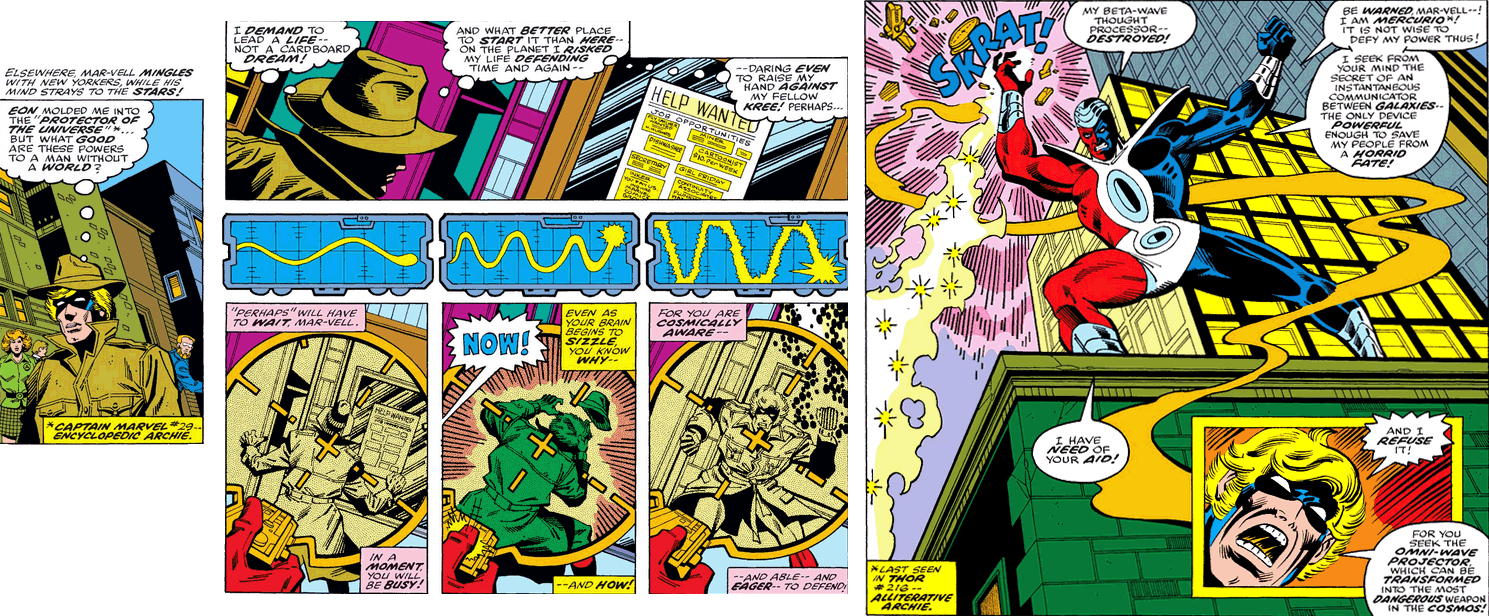 The Peerless Power of Comics! The Return Of The 4D Man!