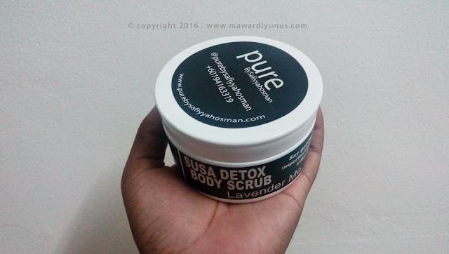 Susa Detox Body Scrub (Lavender Me)