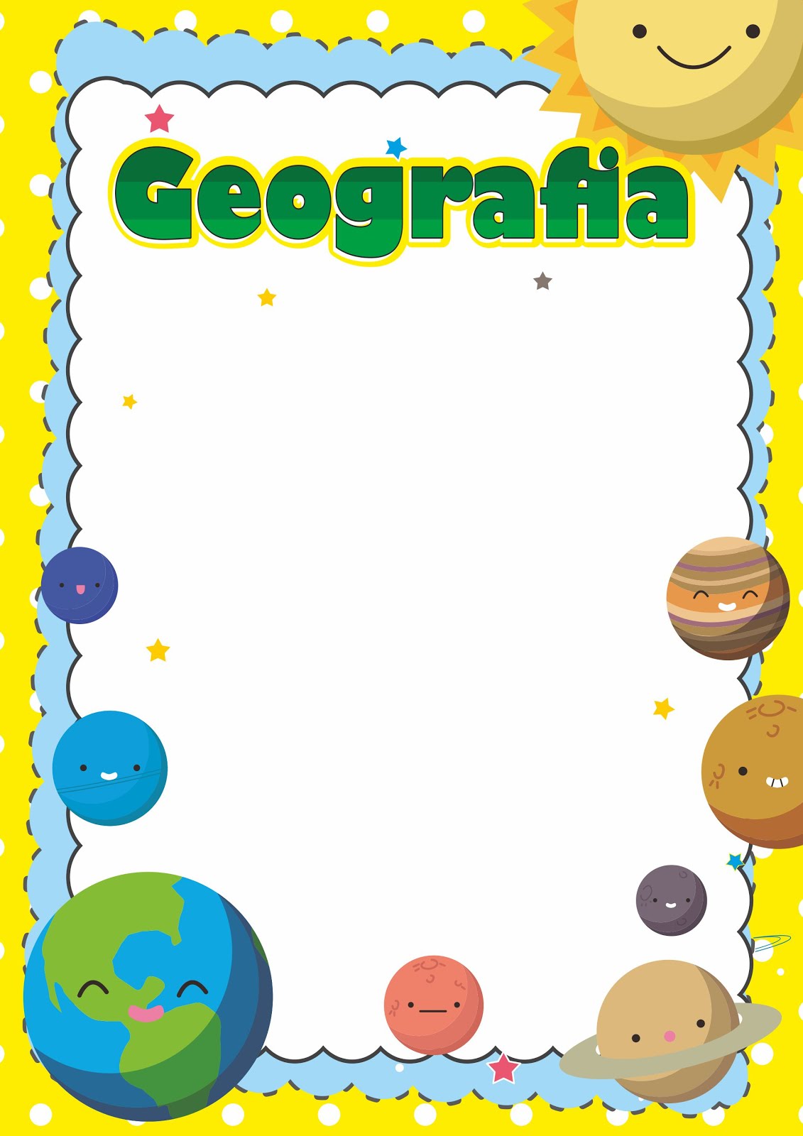 caratulas de geografía | Recursos Educativos para Maestros