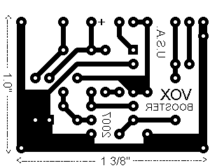 StompBoXed - The Guitar Pedal Builders Repository: VOX Distortion Booster