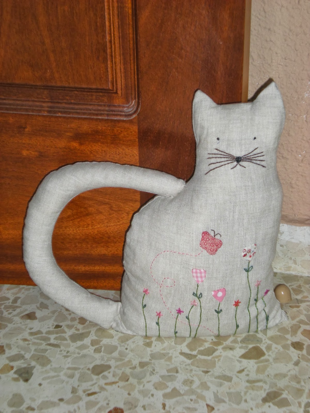 Cosiendo con Maripi: Gato Sujeta Puertas