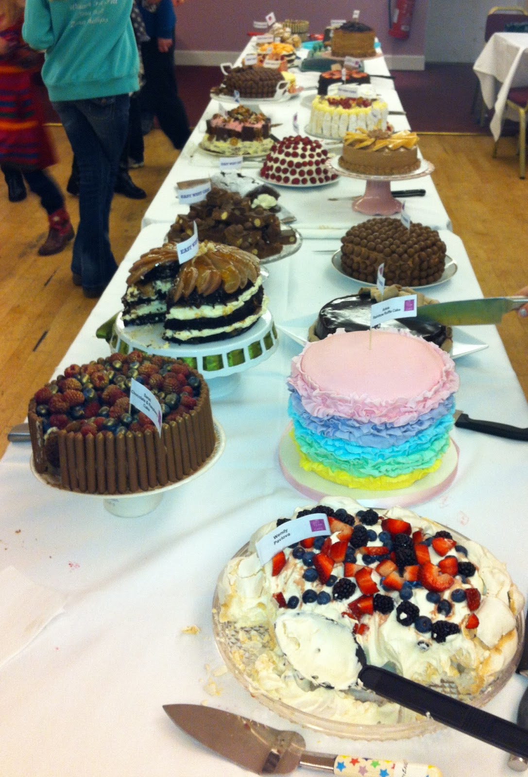 Lonely on a Sunday Edinburgh Cake Ladies East West Cake Event