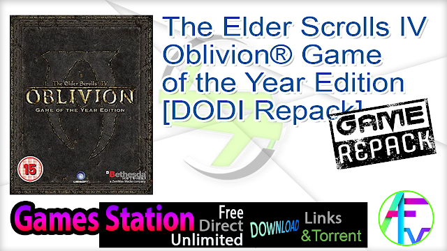 oblivion game of the year edition free oblivion game of the year edition free