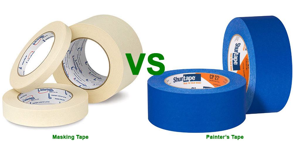 Masking Tape vs Painter’s Tape