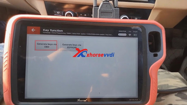 VVDI Key Tool Plus Programs BMW 520D CAS4 AKL 08