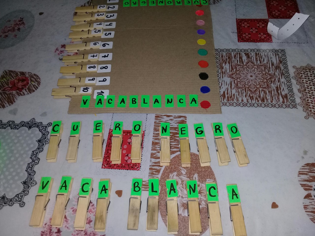 Nivel Inicial ENS 7 "José María Torres" Actividad de Lectoescritura