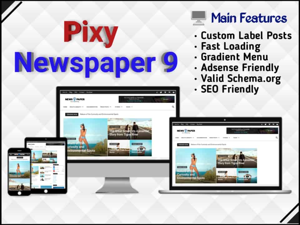 Newspaper 9 blogger template best seo optimized blogger template , blogger template minimal , responsive blogger template , free blogger template simplest blogger template ,design a blogger template , zamia style blogger template, travel blogger template, free blogger template mobile friendly, free newspaper blogger template,Blogger template one page style , article blogger template, blogger template ecommerce, photography blogger template , professional blogger template , magazine blogger template , landing page blogger template, lifestyle blogger template, blogger template gallery ,Newspaper blogger template , material design blogger template , tech buzz blogger template