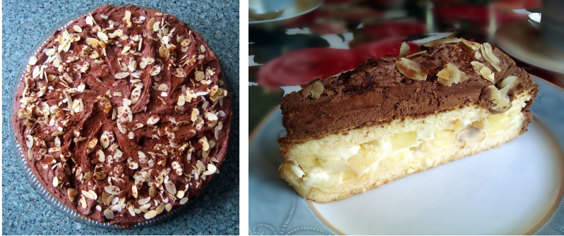 Kathrins Blog: Apfel-Schoko-Torte