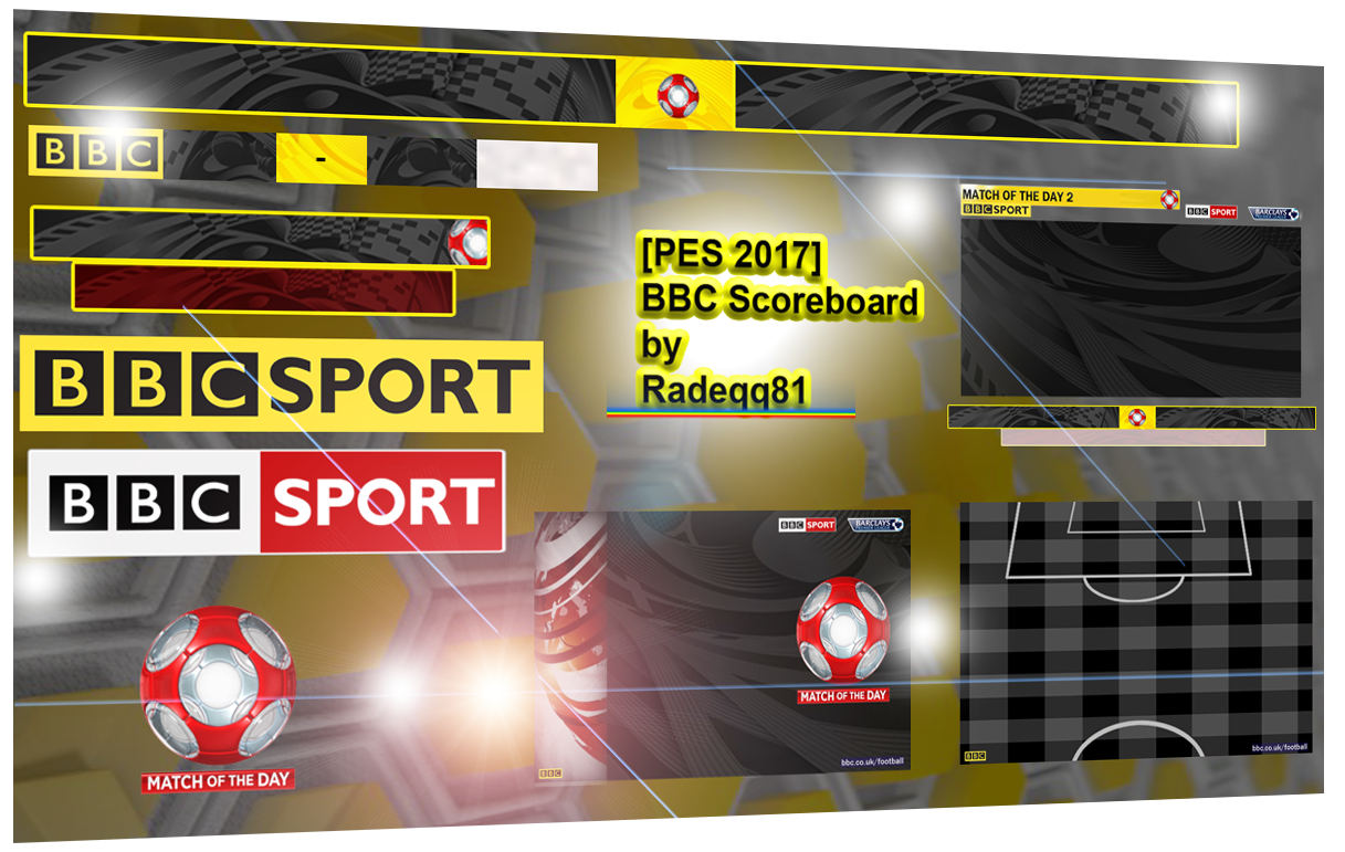 [PES 2017] UK BBC Scoreboard by Radeqq81