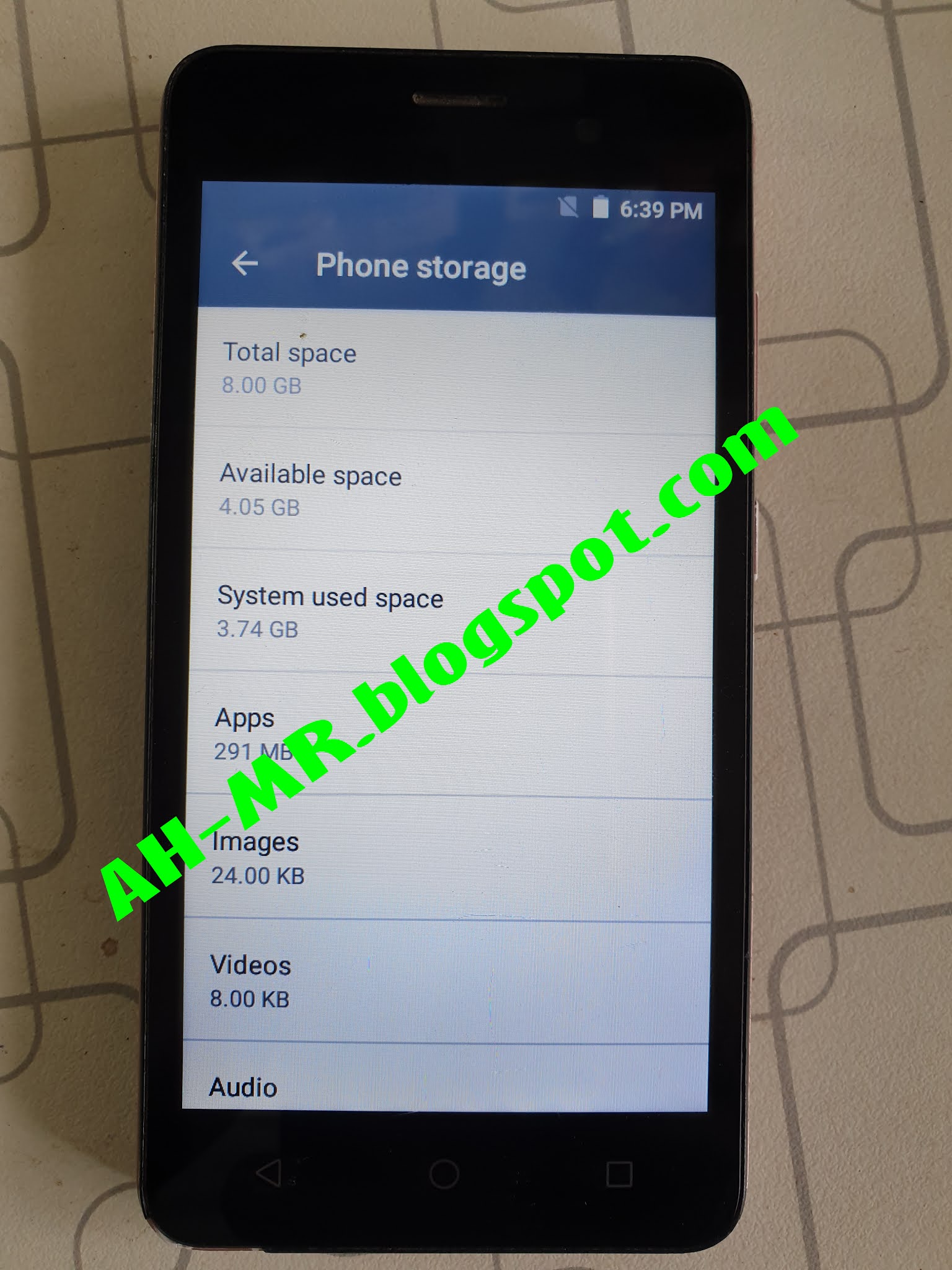 qmobile i6 metal one flash file