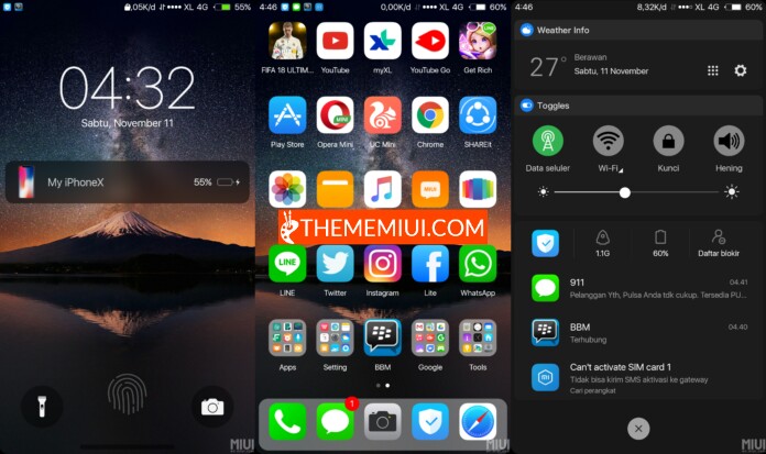 My iOS 11 Dark