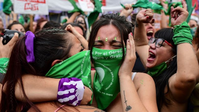 Legalizan el aborto en Argentina luego de aprobación del Congreso