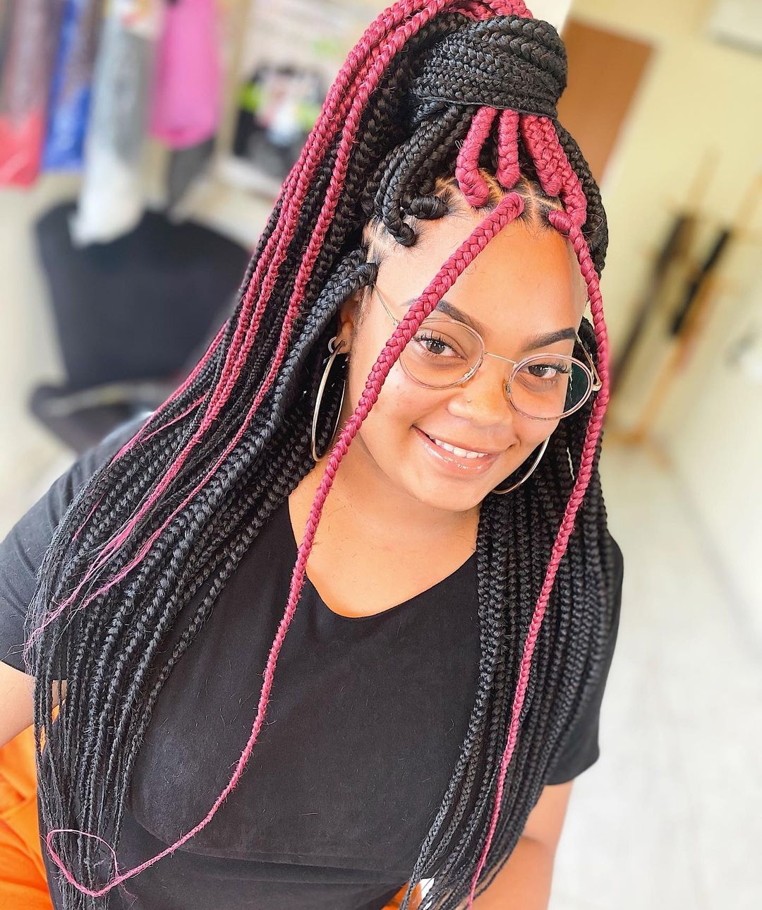 25+ layered braids hairstyles - MadiaAronas