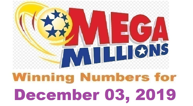 Mega Millions Winning Numbers for Tuesday, December 03, 2019