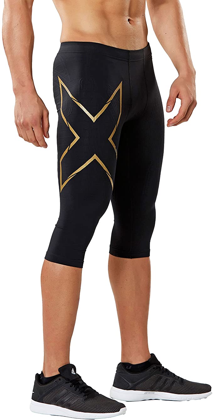 2XU Mens MCS Thermal 3/4 Compression Tights