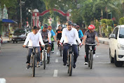 Walikota Habib Hadi Aktifkan Bike To Work