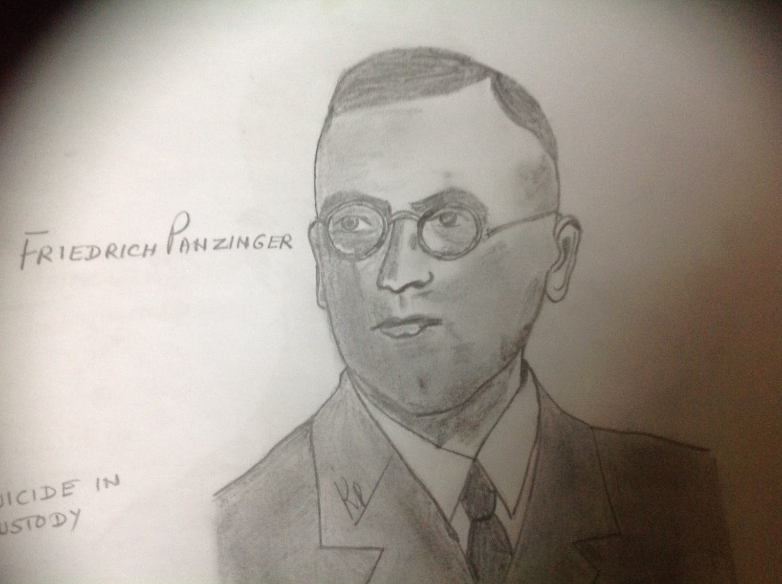 FRIEDRICH PANZINGER. CRIMINEL SS DE GUERRE NAZI.