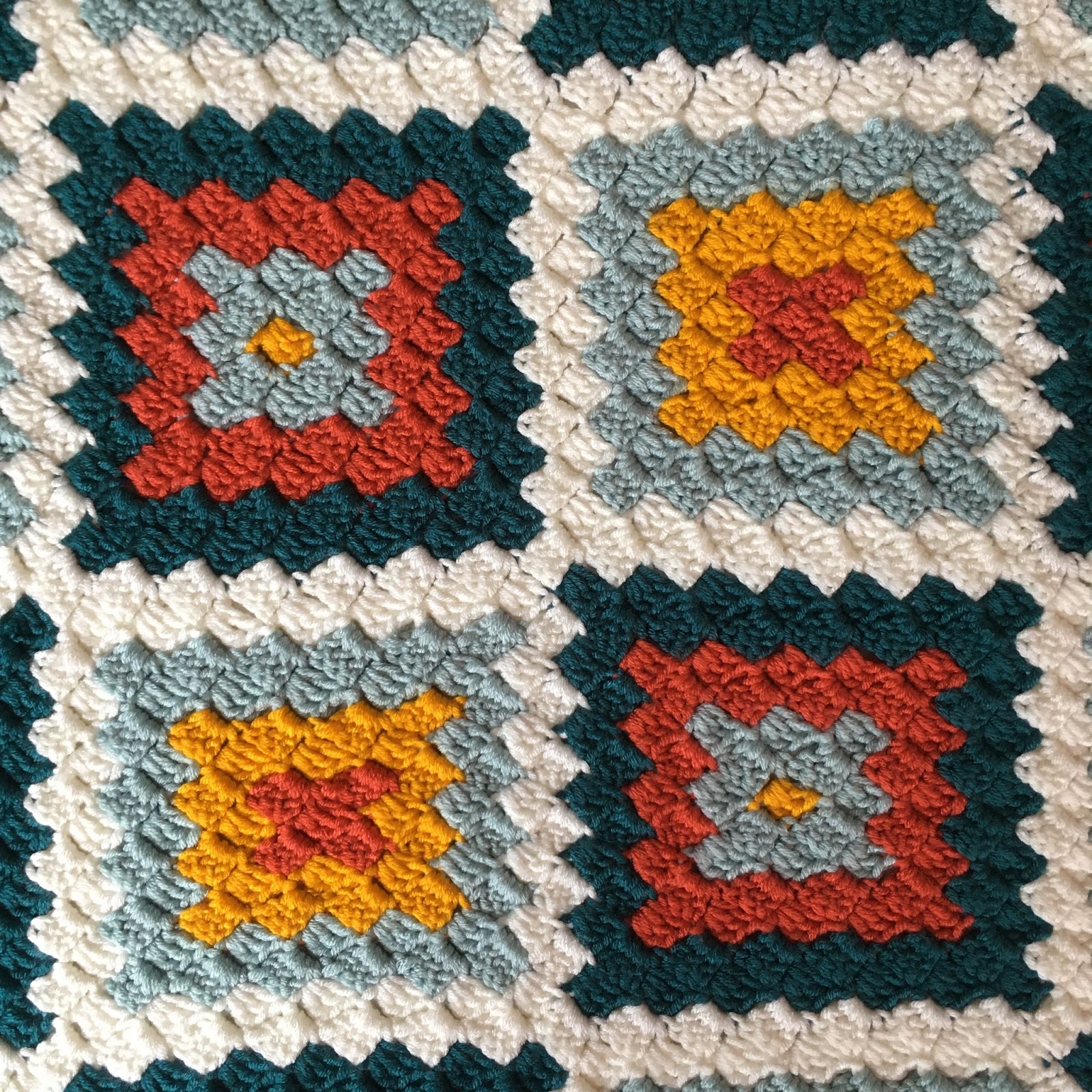 Four Corners Blanket – Studio Madelaine Crochet Patterns