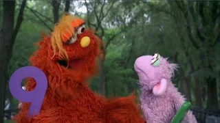 Murray and Ovejita present the number of day number 9. Sesame Street Episode 4320 Fairy Tale Science Fair season 43