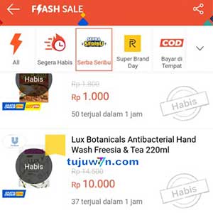 cara lebih cepat checkout flash sale shopee