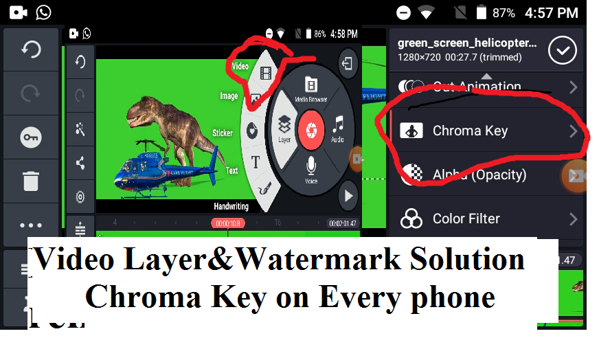 How to Get VIdeo Layer and Chroma Key in Kinemaster