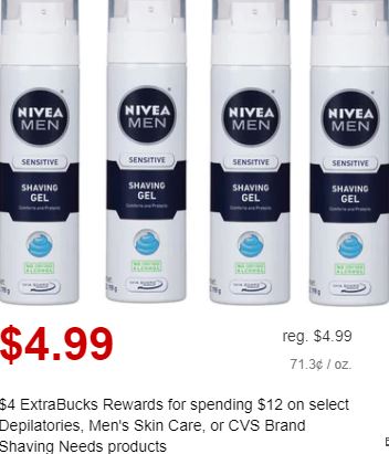 Free Nivea Men Shaving Foam At Dollar Tree Printable