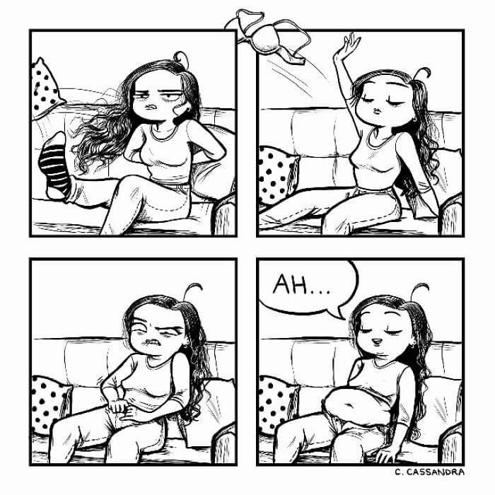 40 Hilarious Comics About How A Bra Can Ruin A Woman's Day - Stuff Men Will Never Understand 40 Hilarious Comics About How A Bra Can Ruin A Woman's Day - Stuff Men Will Never Understand